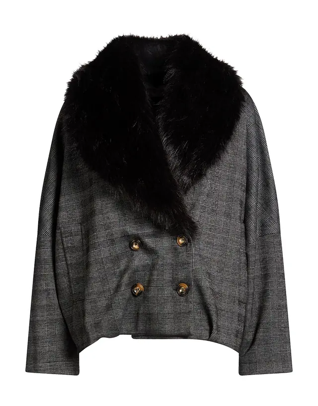 Haveone · YOOX: Cabanjacke, сұр тор, әйелдер күртешесі