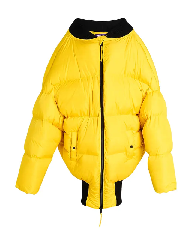 Dsquared2 · YOOX: Steppjacke, сары, әйелдер күртешесі