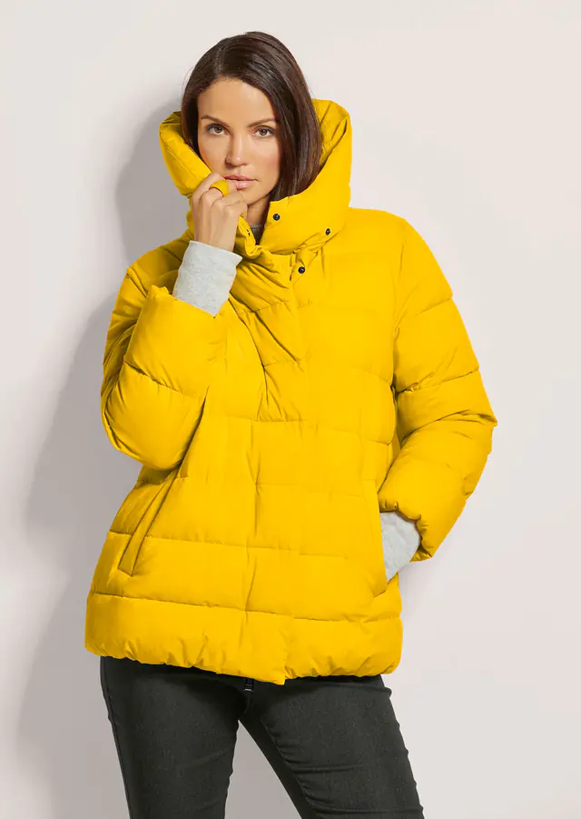 Madeleine: Wattierte Steppjacke mit Volumen-Kragen, әйелдер күртешесі