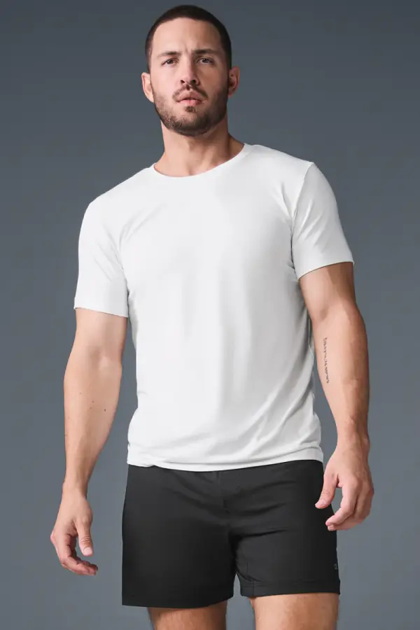 Conquer Reform Crewneck Short Sleeve - White - фото товара