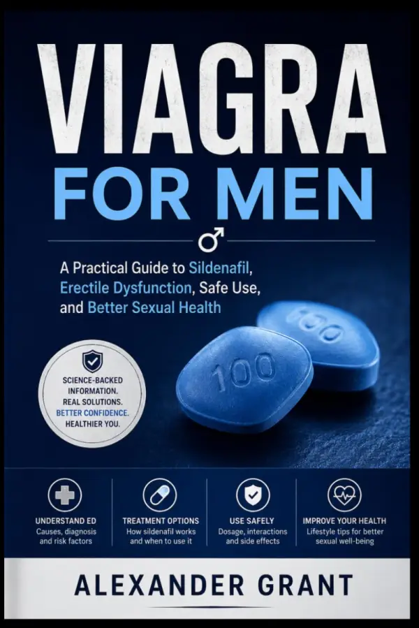 Viagra for men: A Practical Guide to Sildenafil, Erectile Dysfunction, Safe Use, and Better Sexual Health - фото товара
