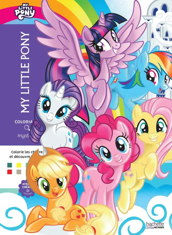 Coloriages Mystères - My Little Pony: Colorie les chiffres et découvre l'image - фото товара