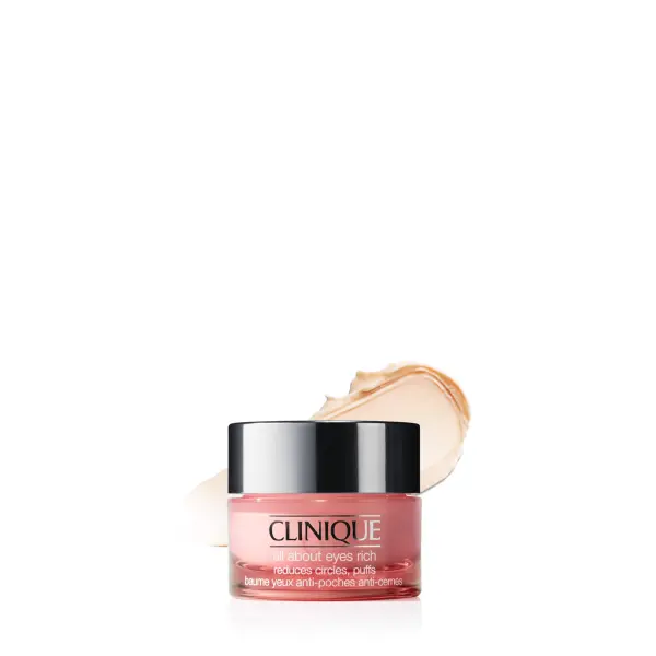 Clinique All About Eyes™ Rich | Reichhaltige Augencreme mit Hyaluronsaeure | Spendet Feuchtigkeit & beruhigt die Augenpartie | Mildert sichtbar Augenringe | Fuer alle Hauttypen - фото товара