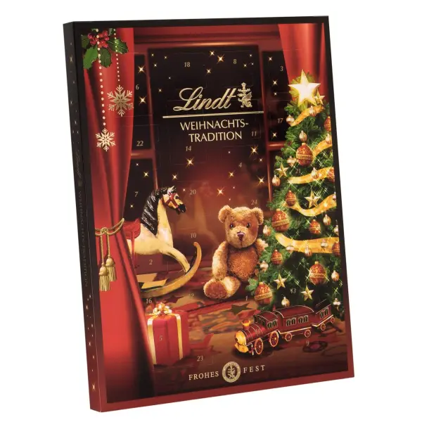 Lindt Schokolade | Weihnachtstradition Adventskalender 2026, 253g, Weihnachten - фото товара