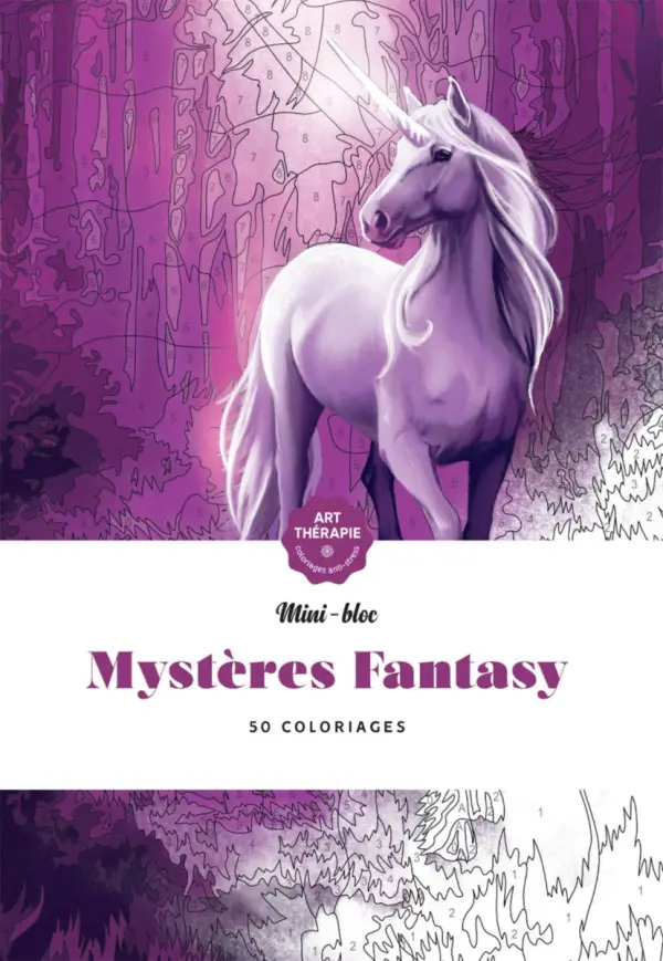 Mystères Fantasy NED: 50 coloriages - фото товара