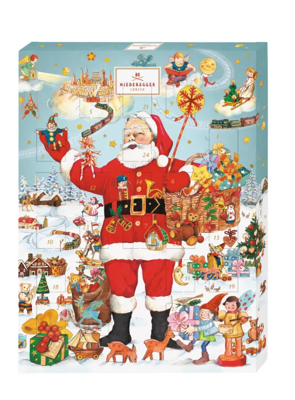 Niederegger | Adventskalender »Weihnachtsmann« | 1x 500g - фото товара