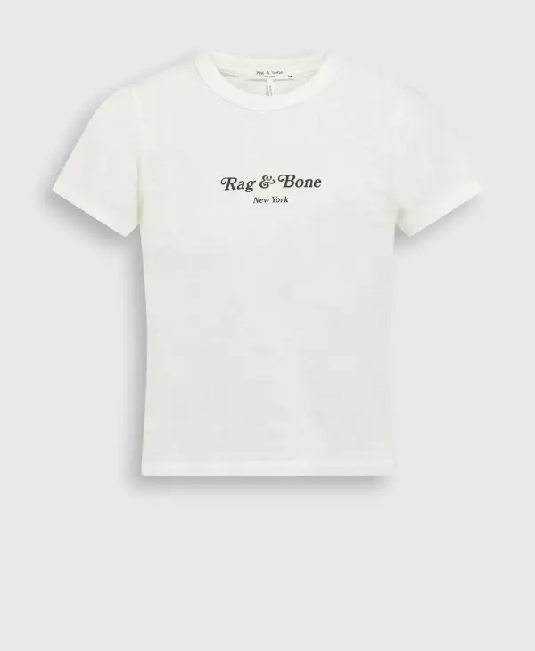 Rundhals T-Shirt Mini Script - фото товара