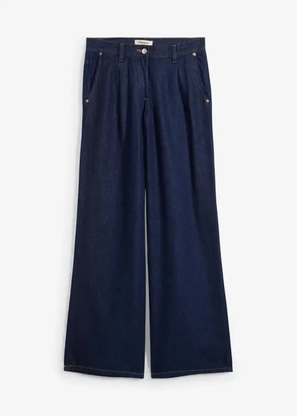 bonprix Wide-Leg-Jeans, Mid Waist - Каталогеру: заказать в России с доставкой из Европы