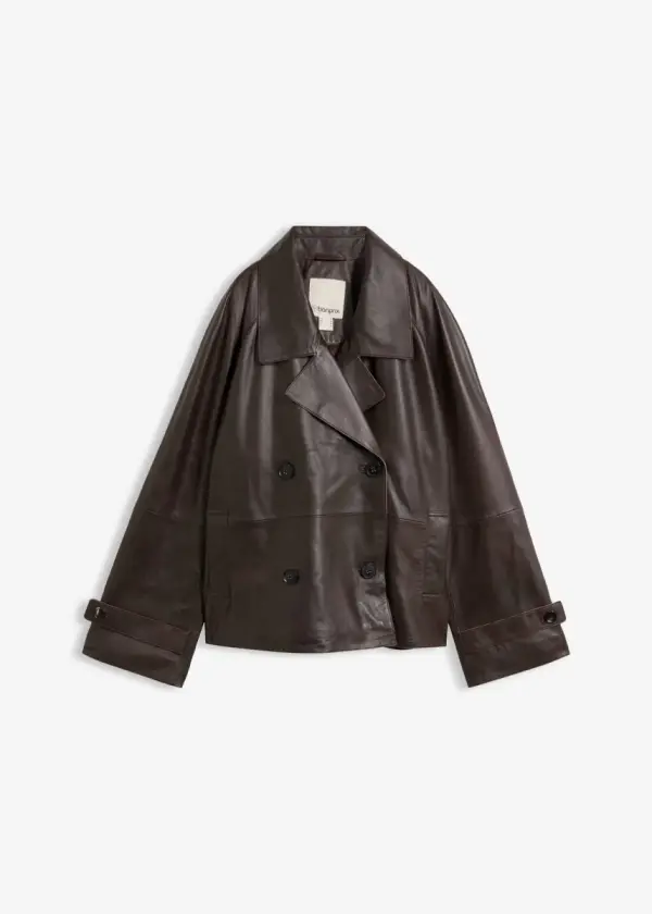 Cabanjacke aus Lammnappa-Leder - фото товара