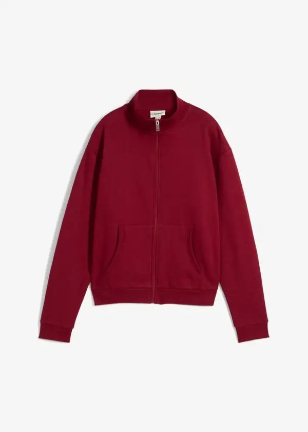 Sweatjacke aus reiner Bio-Baumwolle - фото товара