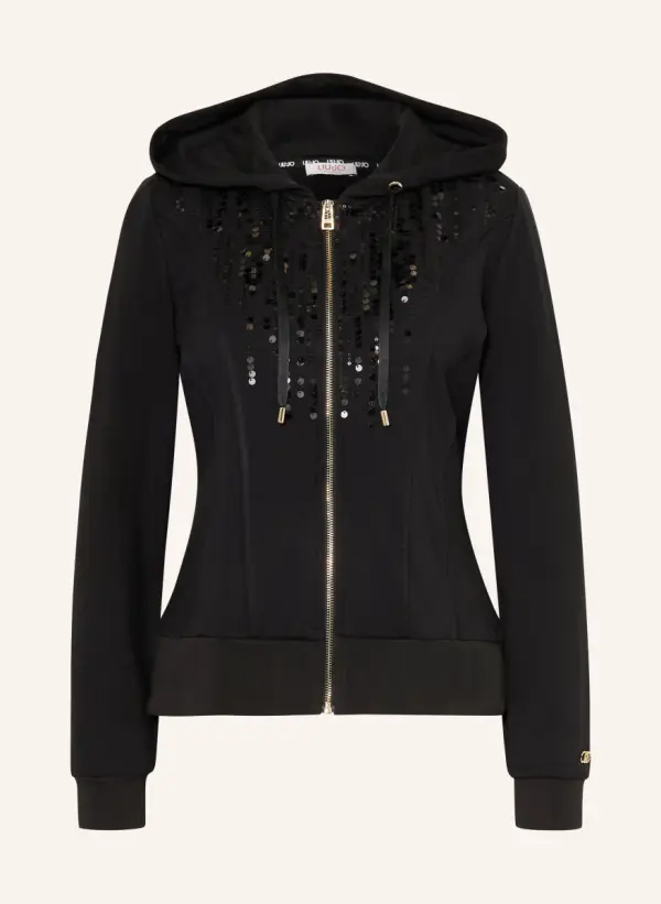 LIU JO Sweatjacke mit Pailletten - фото товара