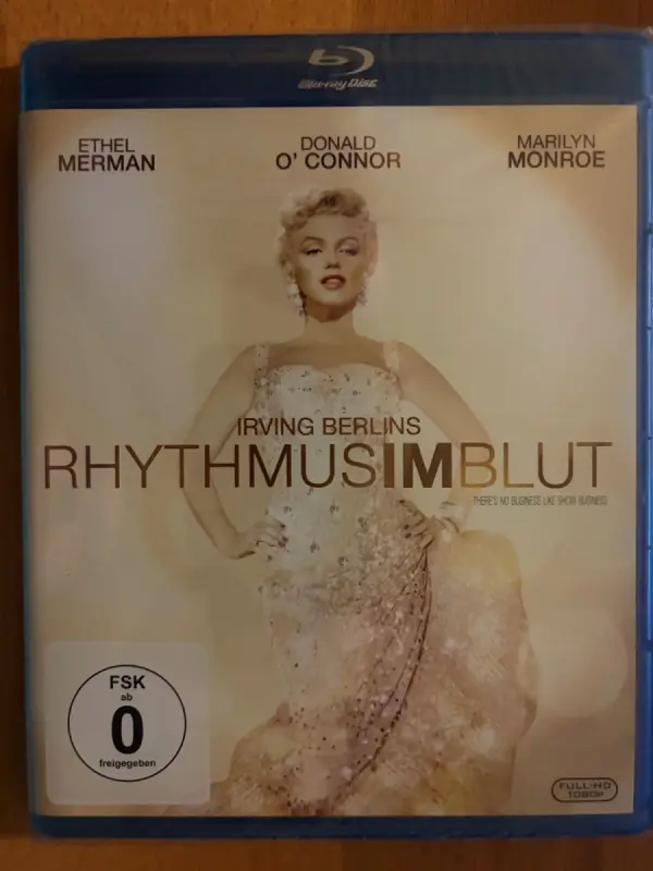 Rhythmus im Blut - Marilyn Monroe Blu-Ray Film 1953 Rarität neu in Folie - фото товара