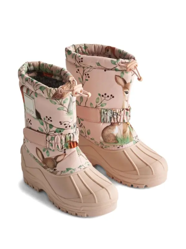 Molo Stiefel mit Animal-Print - фото товара