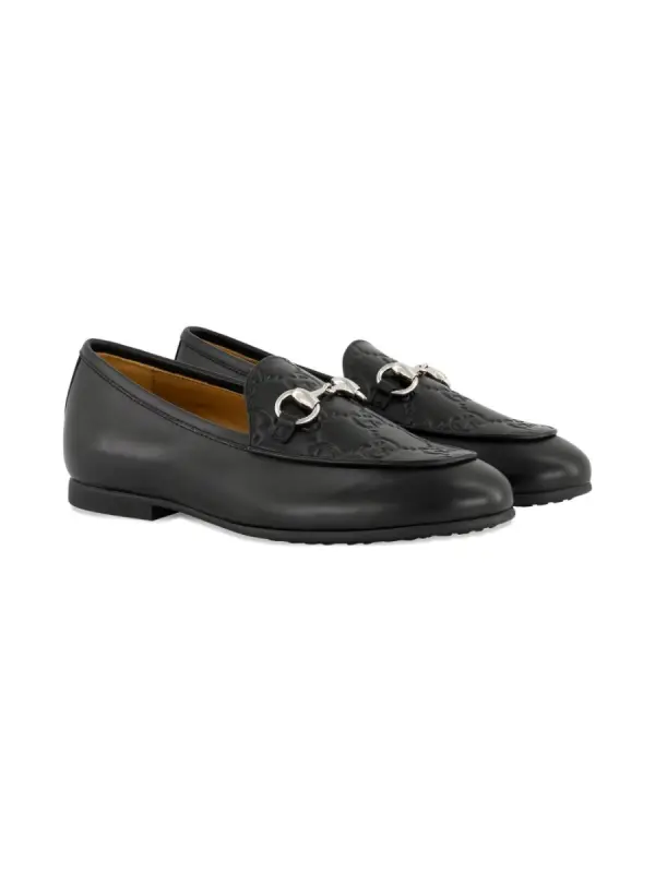 Gucci Kids Horsebit GG Loafer - фото товара
