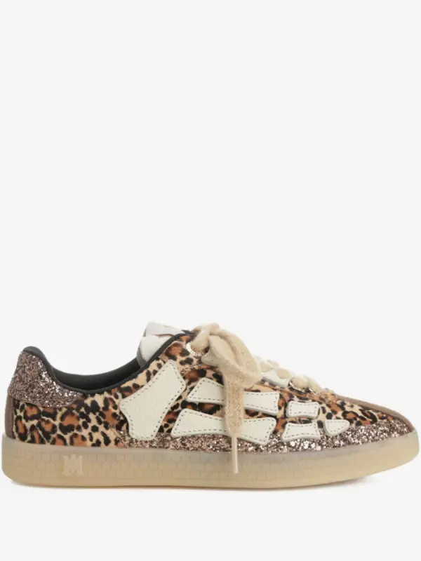 AMIRI Pacific Bones Sneakers mit Leo-Print - фото товара
