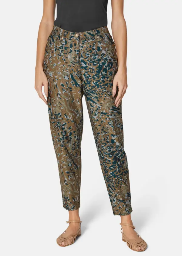 Karottenjeans im Highwaist-Stil - фото товара