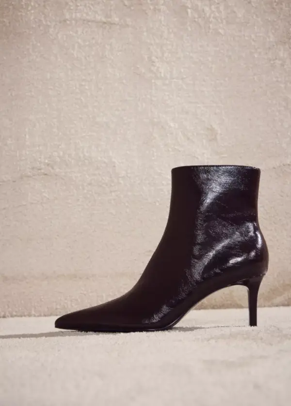 Absatzstiefelette mit Spitze - фото товара