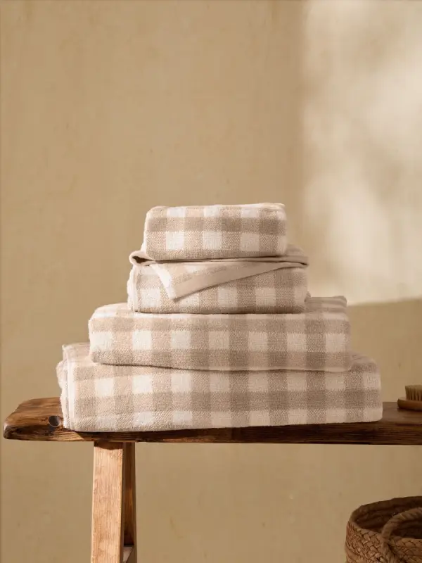 Yard Barton Check Towel - фото товара
