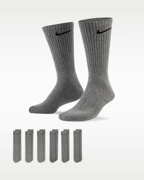Nike Everyday Cushioned Crew-Trainingssocken (6 Paar) - фото товара