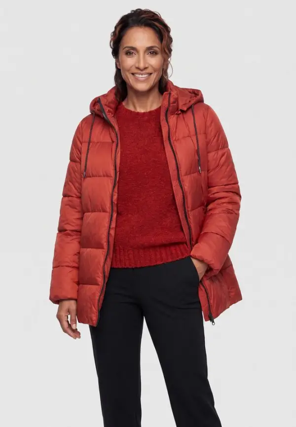 OLSEN Outdoorjacke mit Kapuze und Reissverschluss + доставка по Герм. 3,95 € - фото товара