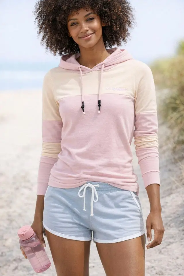 KangaROOS Kapuzenshirt mit Colorblock - Каталогеру: заказать в России с доставкой из Европы