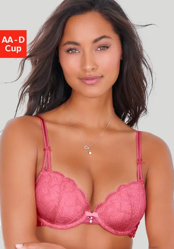 LASCANA Push-up-BH Nikoletta mit aufregender Schnuerung an den Seiten, sexy Dessous, Reizwaesche - фото товара
