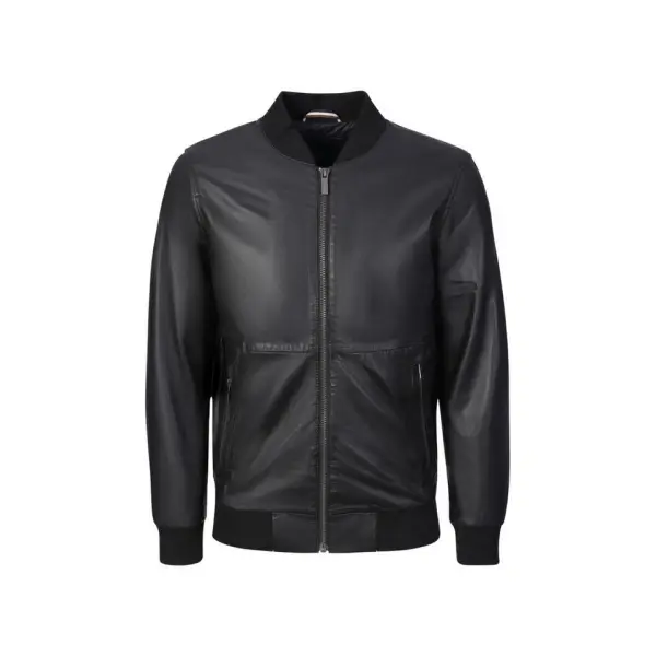 bugatti Lederjacke Saragossa Herren Bomberjacke, Freizeitjacke, Blazer, Pufferjacke, Uebergangsjacke - фото товара