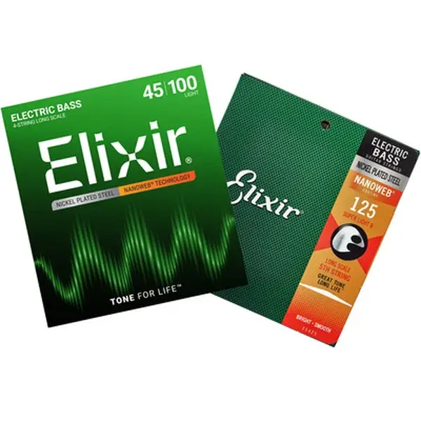 Elixir 45-125 5-string Set - фото товара