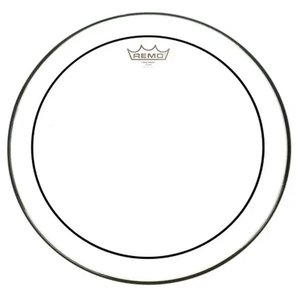 Remo 16" Pinstripe Fell transparent - фото товара