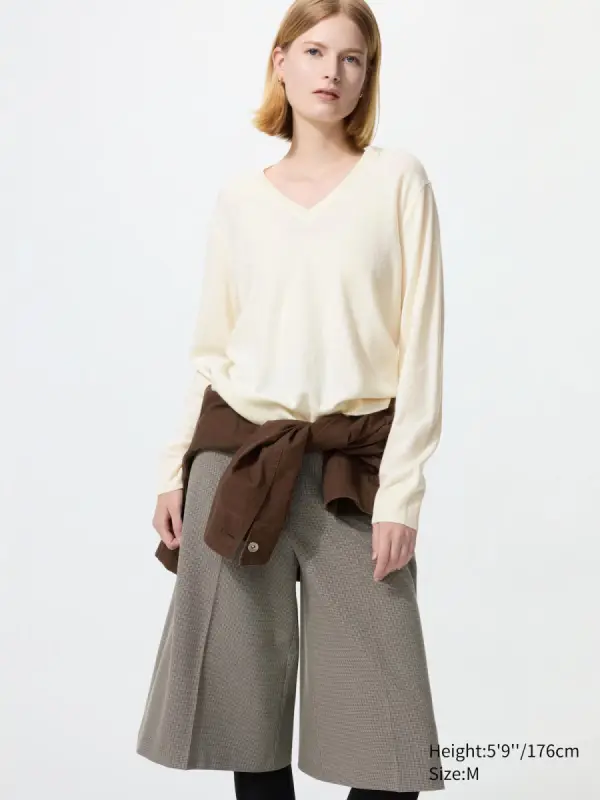 100 % Kaschmir Pullover (V-Ausschnitt) - Каталогеру: заказать в России с доставкой из Европы