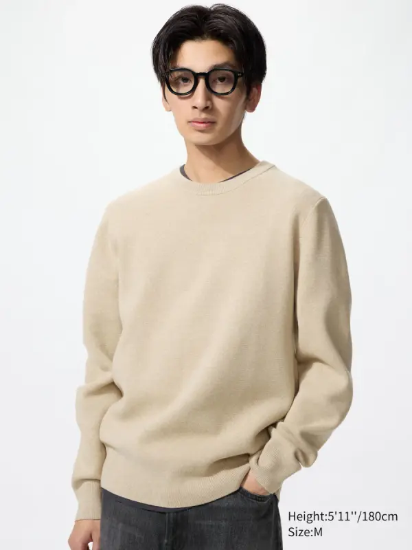 Milano Strickpullover (maschinenwaschbar, gerippt, Rundhals) - фото товара