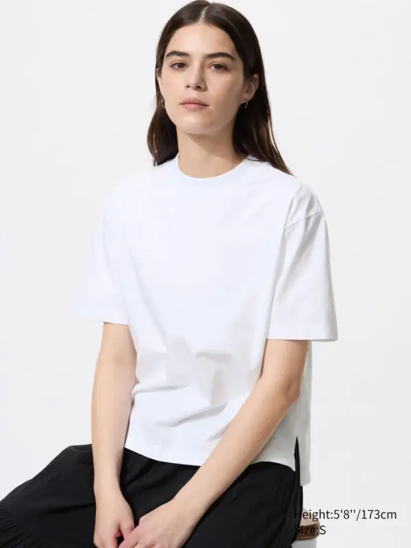 AIRism Baumwolle T-Shirt - Каталогеру: заказать в России с доставкой из Европы