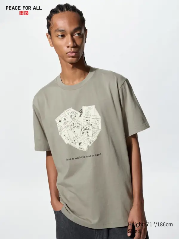 PEACE FOR ALL T-Shirt (PEANUTS) - фото товара