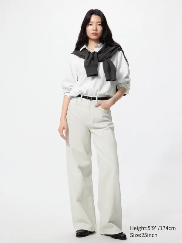 Weite Jeans (High Waist, lang) - Каталогеру: заказать в России с доставкой из Европы