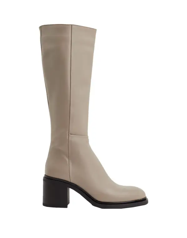 8 by YOOX LEATHER MID-HEEL BOOT Stiefel - фото товара