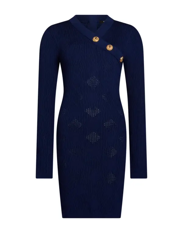 Товар BALMAIN Kurzes Kleid из интернет-магазина yoox.com