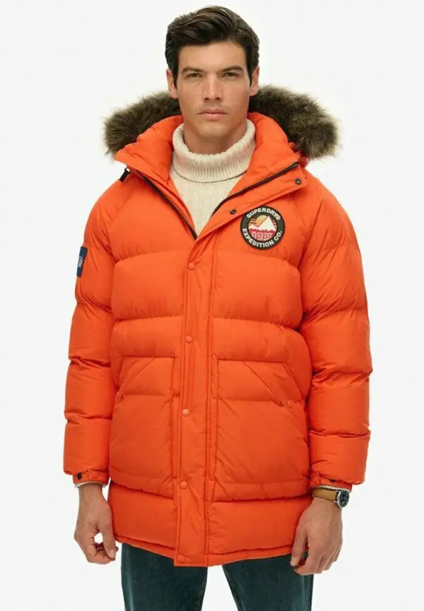 Superdry & Co EVEREST LONGLINE BAFFLED - Winter coat - фото товара