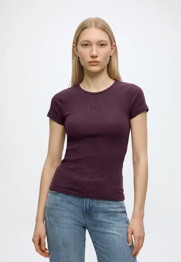 GAP LOGO TEE - Basic T-shirt - фото товара
