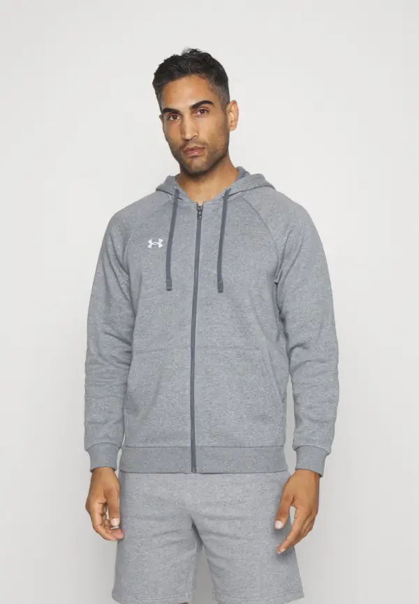 Under Armour RIVAL FLEECE - Zip-up sweatshirt - фото товара