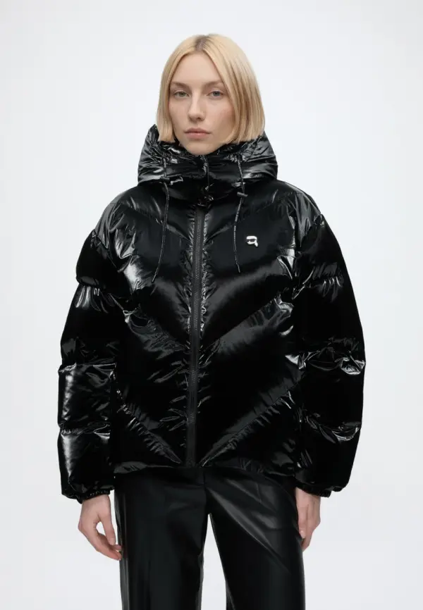 KARL LAGERFELD IKON PUFFER JACKET - Winter jacket - фото товара