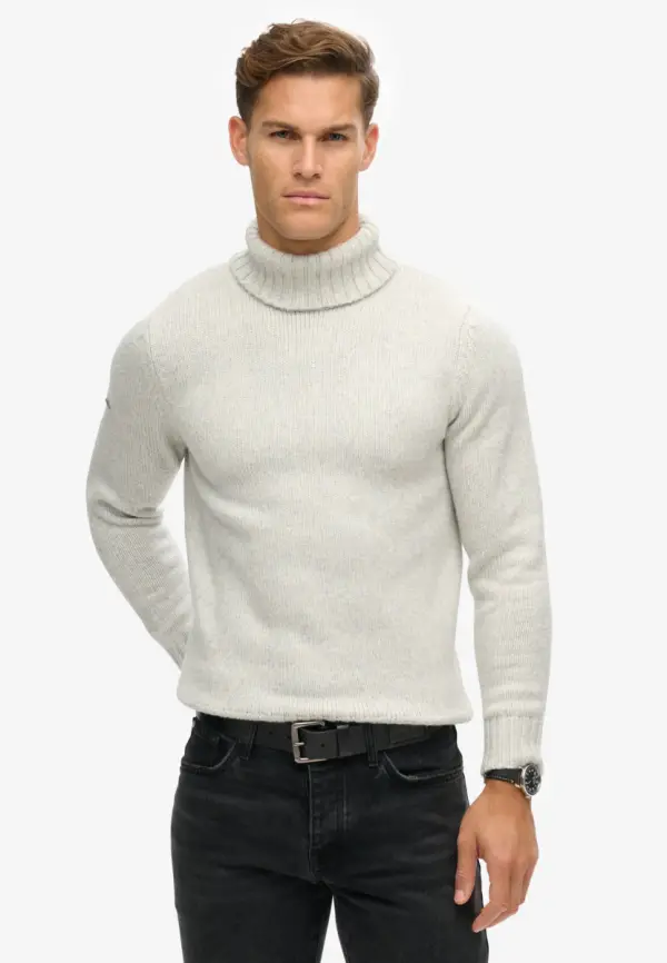 Superdry & Co BRUSHED ROLL NECK - Jumper - фото товара