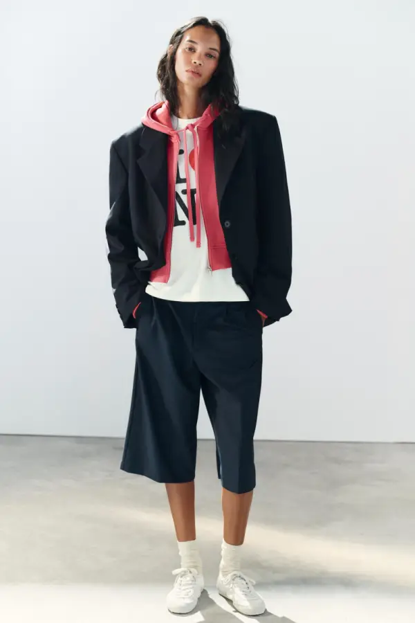 OVERSIZE-BLAZER MIT SCHULTERPOLSTERN - фото товара