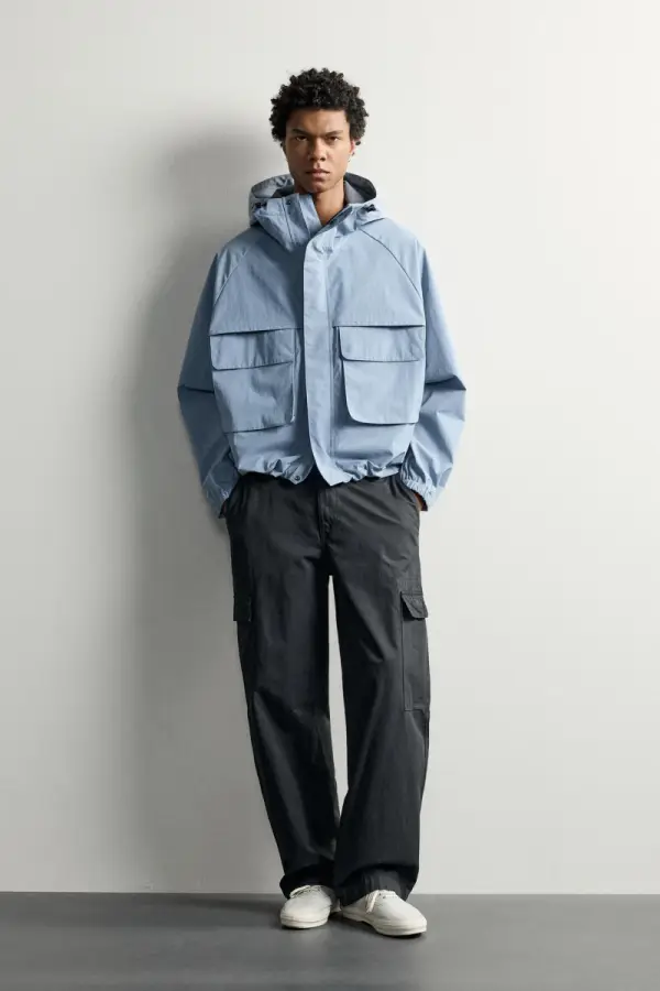 WASSERABWEISENDE RELAXED-FIT-JACKE - фото товара