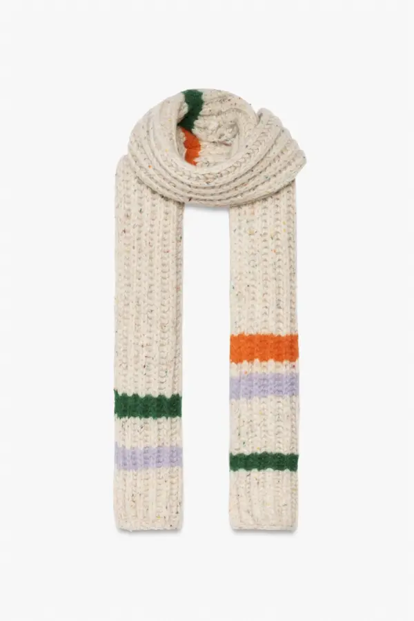 Товар Schal aus 100 % Wolle mit Streifen из интернет-магазина zara.com