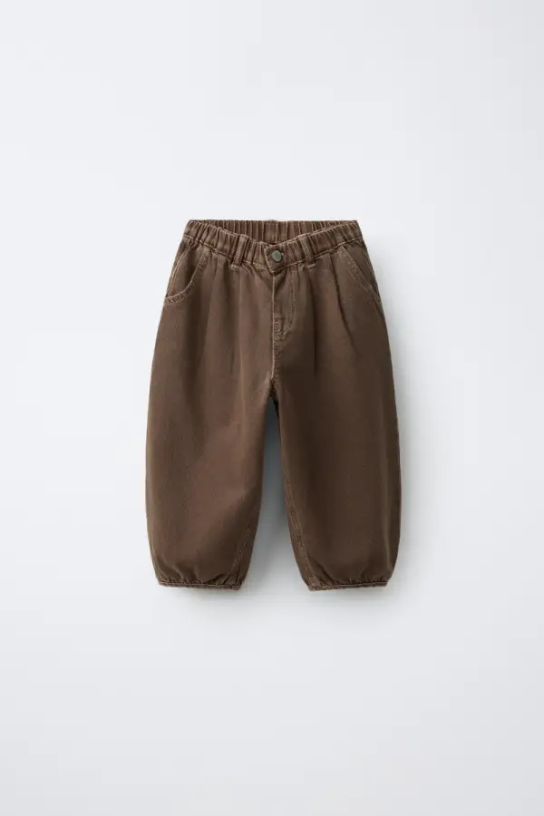 BALLOON-JEANS MIT BUeFFEL-PINZEN - фото товара