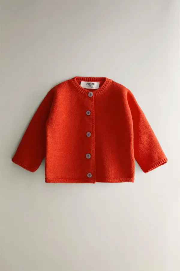 BABYJACKE AUS BAUMWOLLE - Rot - Каталогеру: заказать в России с доставкой из Европы