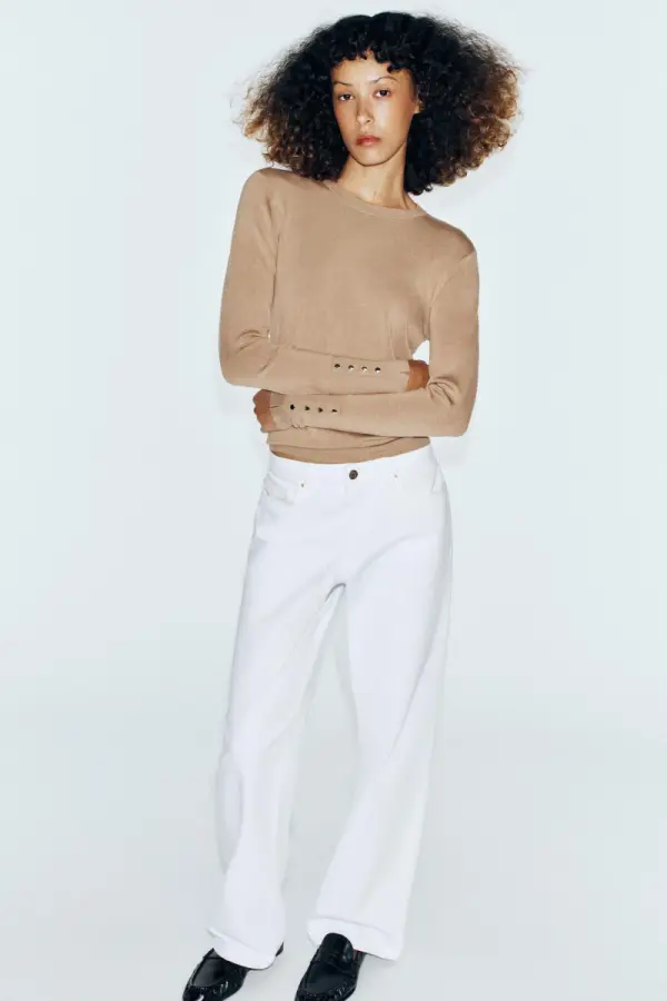 BASIS-PULLOVER AUS GLATTSTRICK - фото товара