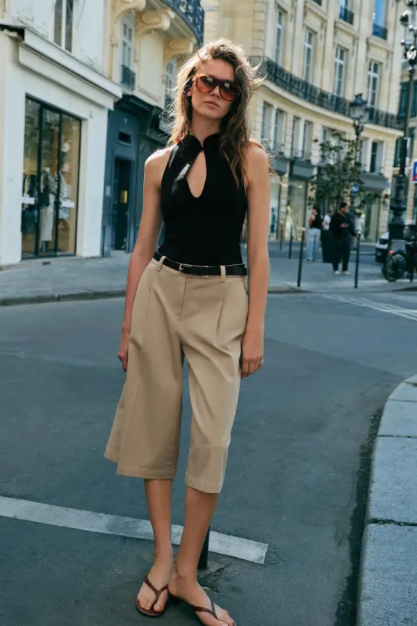 LANGE BERMUDASHORTS MIT GUeRTEL - фото товара