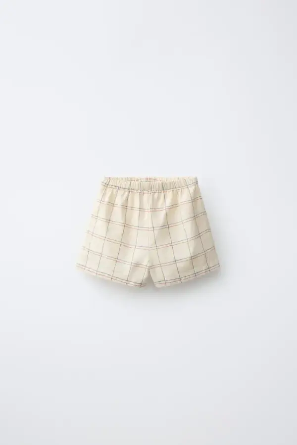 KARIERTE BERMUDASHORTS - Butterfarben - Каталогеру: заказать в России с доставкой из Европы
