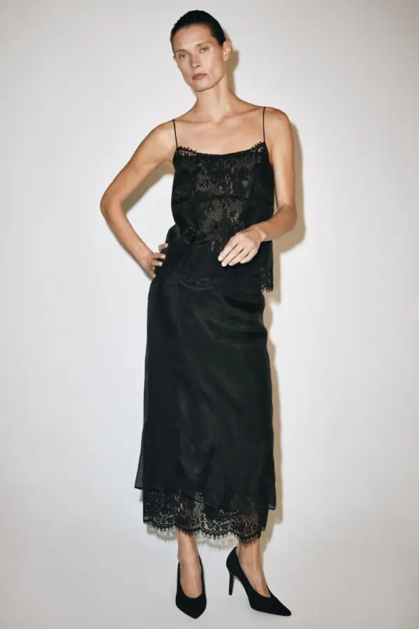 Товар SPITZENROCK 100 % SEIDE ZW COLLECTION из интернет-магазина zara.com
